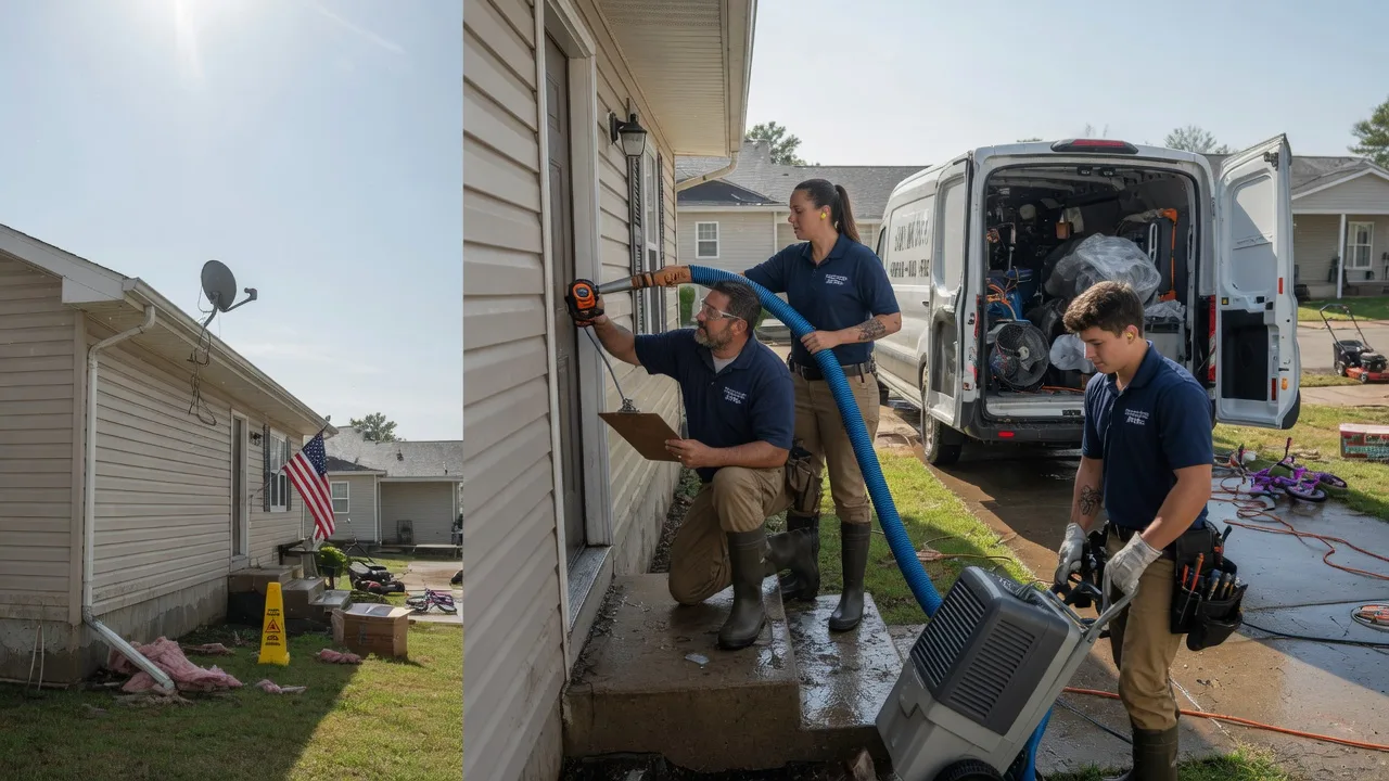 Ceiling Water Damage Restoration in Middlebranch, OH near me